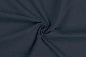 Jeans blauwe stoffen - Tricot stof - jeansblauw - RS0179-960
