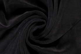 Modestoffe - Nicky velours schwarz (69)