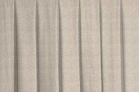 Decoratie en aankleding stoffen - Polyester stof - Verduisteringsstof gemêleerd lichtbeige (Black - Out) - 305322-P