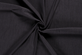Katoen, polyester, elastan stoffen - Spijkerstof - voorgewassen - zwart - 3929-069