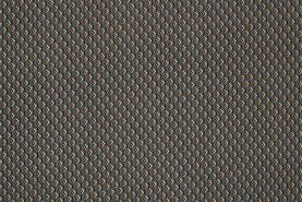 97% Polyester, 3% Elastan stoffen - Tricot stof - angora retro cubes - groen - 19300-225