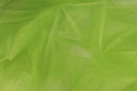 Lime stoffen - Organza stof - lime - 4455-006