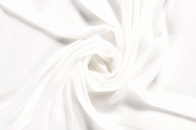 Chiffon stoffen - Voile stof - Chiffon uni - off-white - 3969-051