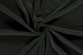 Viscose en polyester stoffen - Tricot stof - jersey visgraat - groen - 18106-124