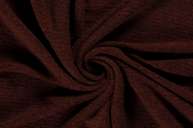 Sweater - Strickstoff - Boucle - Rot - 18243-036