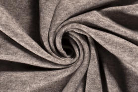 Broek stoffen - Gebreide stof - heavy knit - taupe - 18025-054