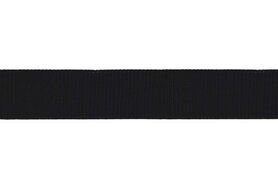 Zwart - Elastisch rib band - 50mm breed - zwart - XET26-569