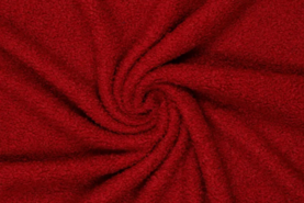 Fur bont stoffen - Bont stof - tedolino fur - rood - 0943-405