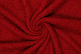 Poncho stoffen - Bont stof - tedolino fur - rood - 0943-405