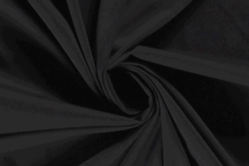 Uitverkoop - Polyester stof - travel - zwart - 19136-069