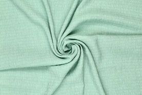 Tencel - Polyester stof - crincle fendutti - mint - 19601-322