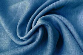 Spijkerstoffen - Spijkerstof - denim satin - blauw - 0930-696