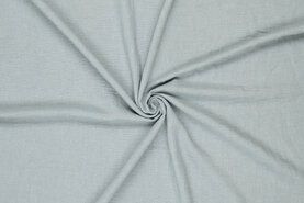 Nieuwe stoffen - Polyester stof - fellini super washed - grijs groen - 0953-322