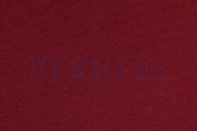Rode stoffen - Tricot stof - sweattricot - donkerrood - 20/3180-085