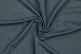 Antraciet stoffen - Tricot stof - french terry - antracite - 20/9107-002