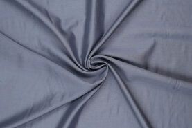 90% tencel, 10% polyester - Tencel stof - tencellini - blauw - 0869-695
