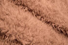 Borg bont stoffen - Bont stof - furpi - roze - 0517-820
