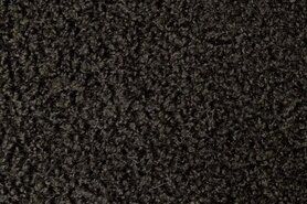 Decoratiestoffen - Bont stof - teddy - zwart - 416052-999