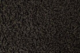 Interieurstoffen - Bont stof - teddy - zwart - 416052-999