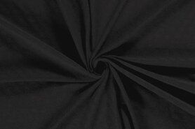 Uitverkoop - Tricot stof - jacquard abstract - zwart - 19172-069