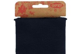 Bündchen / Manchetten - Opry boord/manchet - donkerblauw - 62499-05