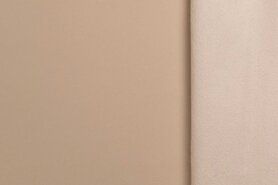 Kunstleer stoffen - Kunstleer stof - super soft vegan leather - naturel - 0884-030