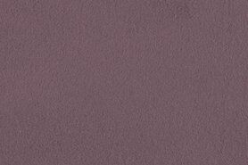Mauve - Fleece stof - organic cotton fleece - mauve - OR8001-045