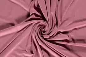 Roze tricot stoffen - Tricot stof - uni - oudroze - 1773-014