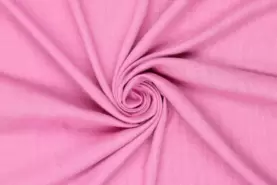 KnipIdee stoffen - Viscose stof - dulino linnen - roze - 0871-870