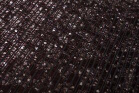 KnipIdee stoffen - Tricot stof - velvet rib - bruin - 17405-100