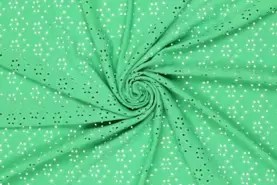 Smaragdgroen - Tricot stof - smaragdgroen - 16695-307