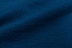 Blau - Polyester Gewebe - Twill - blau - 0776-650