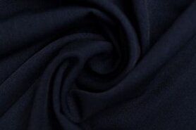265gr/M² - Polyester Stoff - Stretch-Gabardine Colombo - dunkelblau - 0135-695