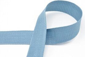 Jeans blauw - Tassenband 40mm - jeansblauw - XWB11-502-040