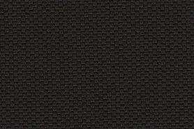 Zwarte gordijnstoffen - Verduisteringsstof - canvas look - zwart - 180322-C