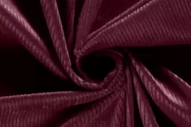 Kissen - Baumwolle - Cord Stretch - bordeaux - 20501-018