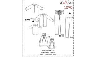 Naaipatronen - It's a fits 1090: shirt, broek, tas