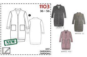 Naaipatronen - It's a fits 1103: vest