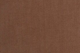 Denim stoffen - Spijkerstof - ringspun lichte stretch - kastanjebruin - 997307-335