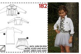 Abacadabra - Abacadabra patroon 182: jack, jurk en rok