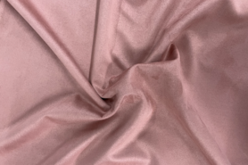 Jasje - Suèdine stof - lichte stretch - blush - JT101-2