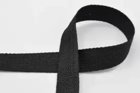 Zwart - Tassenband 25mm - zwart - XWB11-569-025