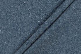 stevige stof - Waterproof stof - outdoor jeanslook - jeansblauw - 4942-003