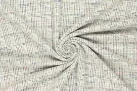 Jasje - Polyester stof - chanelli - gestreept - groen - 20610-320
