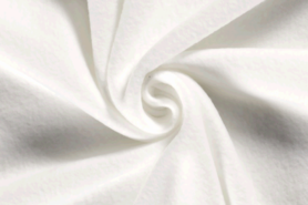 Fleece stoffen - Fleece stof - off-white - 9111-051