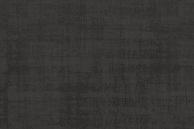 Exclusieve meubelstoffen - Polyester stof - Interieur- en gordijnstof fluweelachtig patroon - donkergrijs - 066340-E7-X