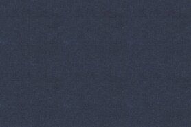 Effen stoffen - Polyester stof - Interieur- en gordijnstof - indigo - 297322-I2