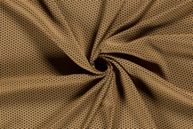 Viscose stoffen - Viscose stof - abstract - camel - 20149-253