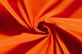 Effen katoenen stoffen - Katoen stof - zacht donker - oranje - 1805-036
