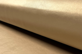 75% polyurethaan, 25% polyester stof - Kunstleer stof - goud - 1268-080